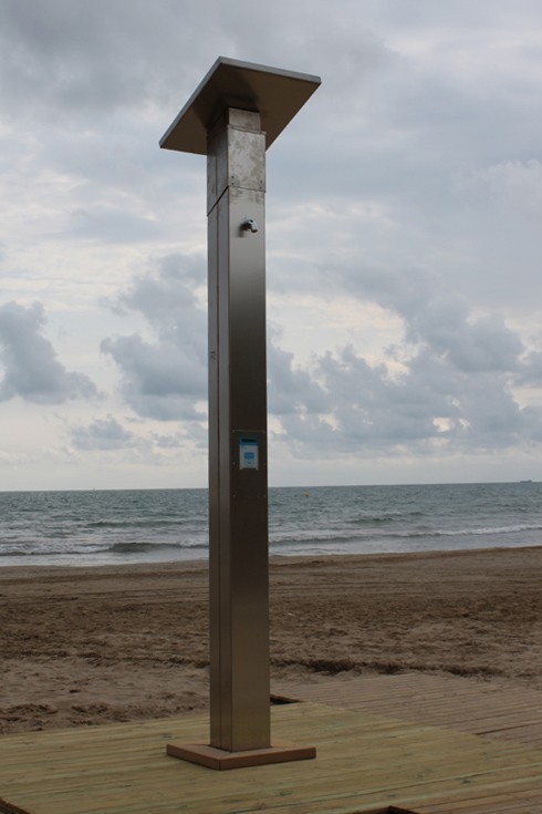 AS D02 - Ducha Solar columna 2 lados AS D02 - Ducha Solar columna 2 lados