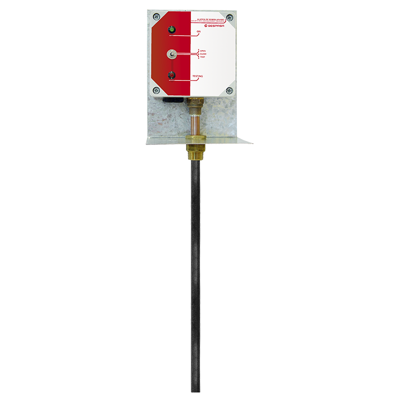 ACOUSTIC OVERFILLING ALARM